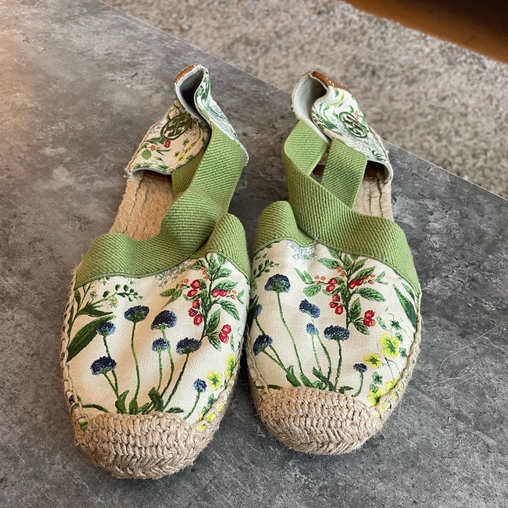 Tory Burch espadrilles flower Sandals